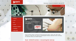 Desktop Screenshot of denti.cz